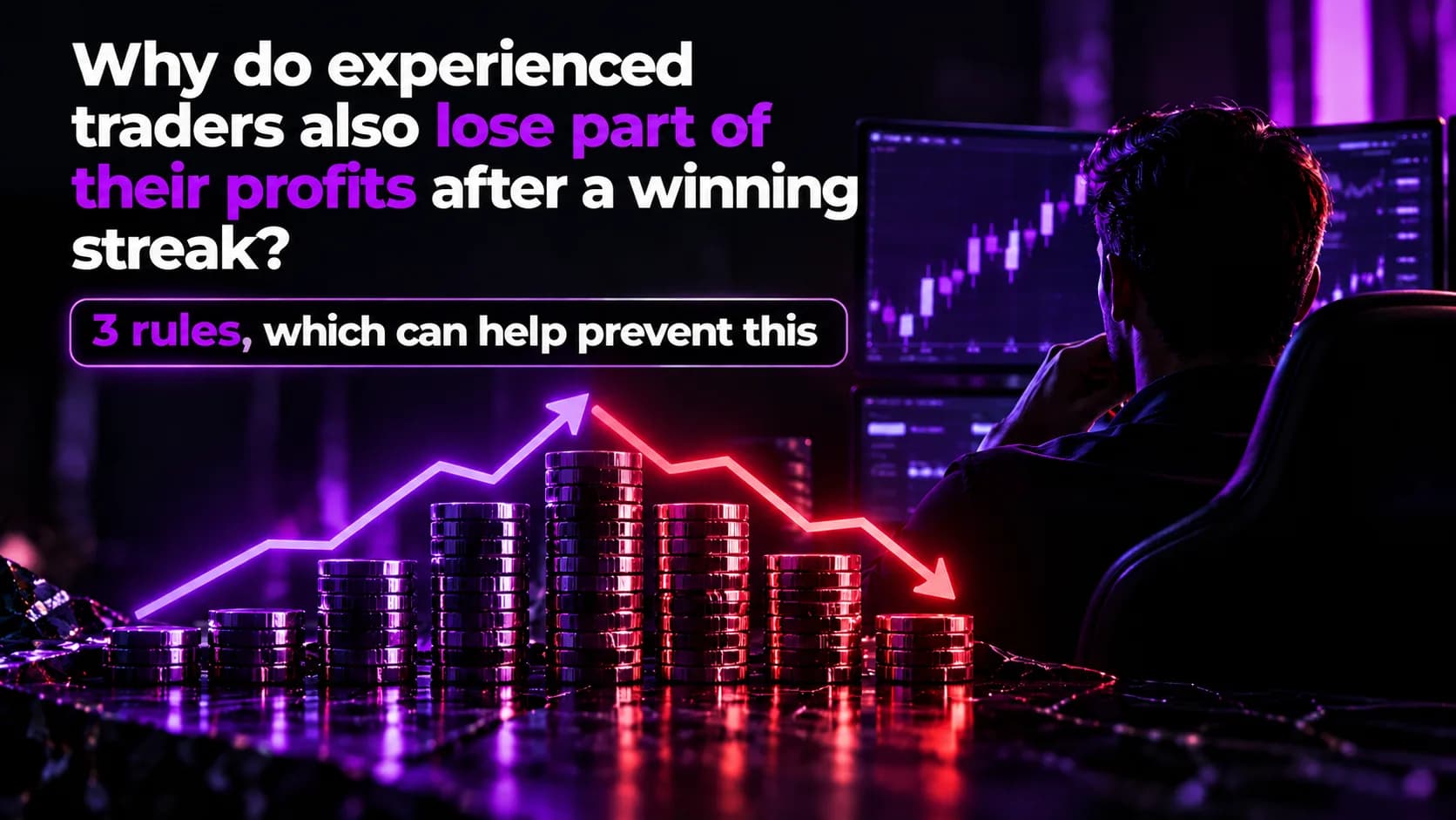 Why do even experienced traders lose a part of their profit after a winning streak? 3 rules that can help.