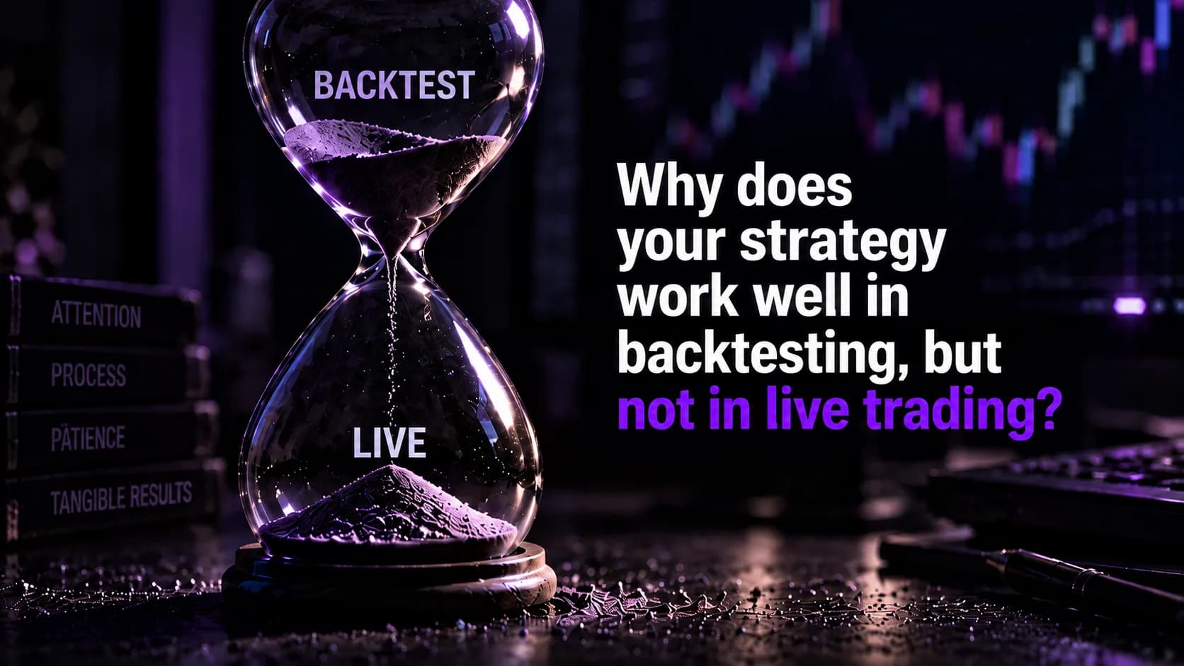 Why does your strategy work well in backtest, if not in the live phase?